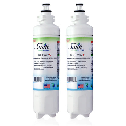 Swift Green Filters SGF-PA07 Rx Compatible Refrigerator Water Filter for NRBH-125950, NR-B53V1, NR B54X1, Made in USA