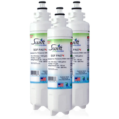 Swift Green Filters SGF-PA07 Rx Compatible Refrigerator Water Filter for NRBH-125950, NR-B53V1, NR B54X1, Made in USA