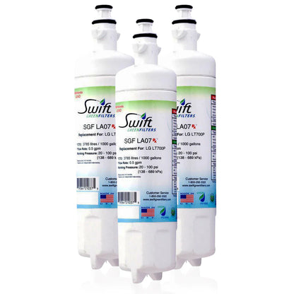 Swift Green Filters SGF-LA07 Rx Compatible Refrigerator Water Filter for LT700-P, 46-9690, ADQ36006102, EFF-6032A, Made in USA