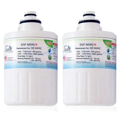 Swift Green Filters SGF-MXRC Rx Compatible Refrigerator Water Filter for FXRC, MXRC, FXRT, 469905, Made in USA