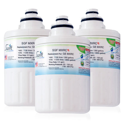 Swift Green Filters SGF-MXRC Rx Compatible Refrigerator Water Filter for FXRC, MXRC, FXRT, 469905, Made in USA