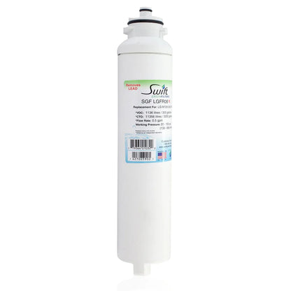 Swift Green Filters SGF-LGFR06 Rx Compatible Refrigerator Water Filter for M7251242FR-06, M7251252FR-06, M7251253-06, M7251253F-06, M725123F-06 and EFF-6028A, Made in USA