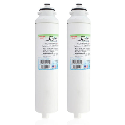 Swift Green Filters SGF-LGFR06 Rx Compatible Refrigerator Water Filter for M7251242FR-06, M7251252FR-06, M7251253-06, M7251253F-06, M725123F-06 and EFF-6028A, Made in USA