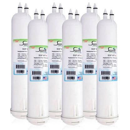 Swift Green Filters SGF-W71 Rx Compatible Refrigerator Water Filter for 4396841, 4396710, EDR3RXD1, EFF-6016A, EFF-6008A, EDR3RXD1, Made in USA