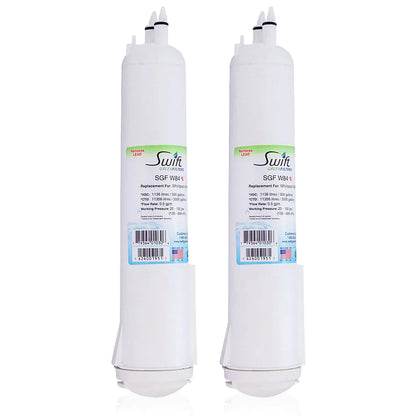 Swift Green Filters SGF-W84 Rx Compatible Refrigerator Water Filter for 4396841, 4396710, EDR3RXD1, EFF-6016A, EFF-6008A, EDR3RXD1, Made in USA