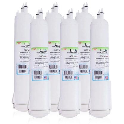 Swift Green Filters SGF-W84 Rx Compatible Refrigerator Water Filter for 4396841, 4396710, EDR3RXD1, EFF-6016A, EFF-6008A, EDR3RXD1, Made in USA
