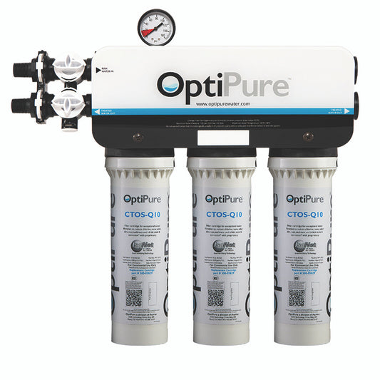 170-52031 Pentair OptiPure QTI10-3 Triple Filtration System