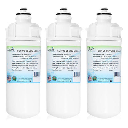 Swift Green Filters SGF-96-05 VOC-L-Chlora-S-B Compatible Commercial Water Filter for EV9617-06,EV9617-22,EV9618-36, Made in USA