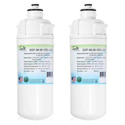 Swift Green Filters SGF-96-06 VOC-L-S-B Compatible Commercial Water Filter for EEV9618-07, EV9618-01, EV9618-02, Made in USA