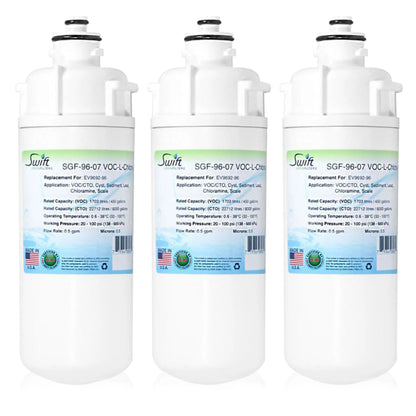 Swift Green Filters SGF-96-07 VOC-L-Chlora-S Compatible Commercial Water Filter for EV9692-96, Made in USA