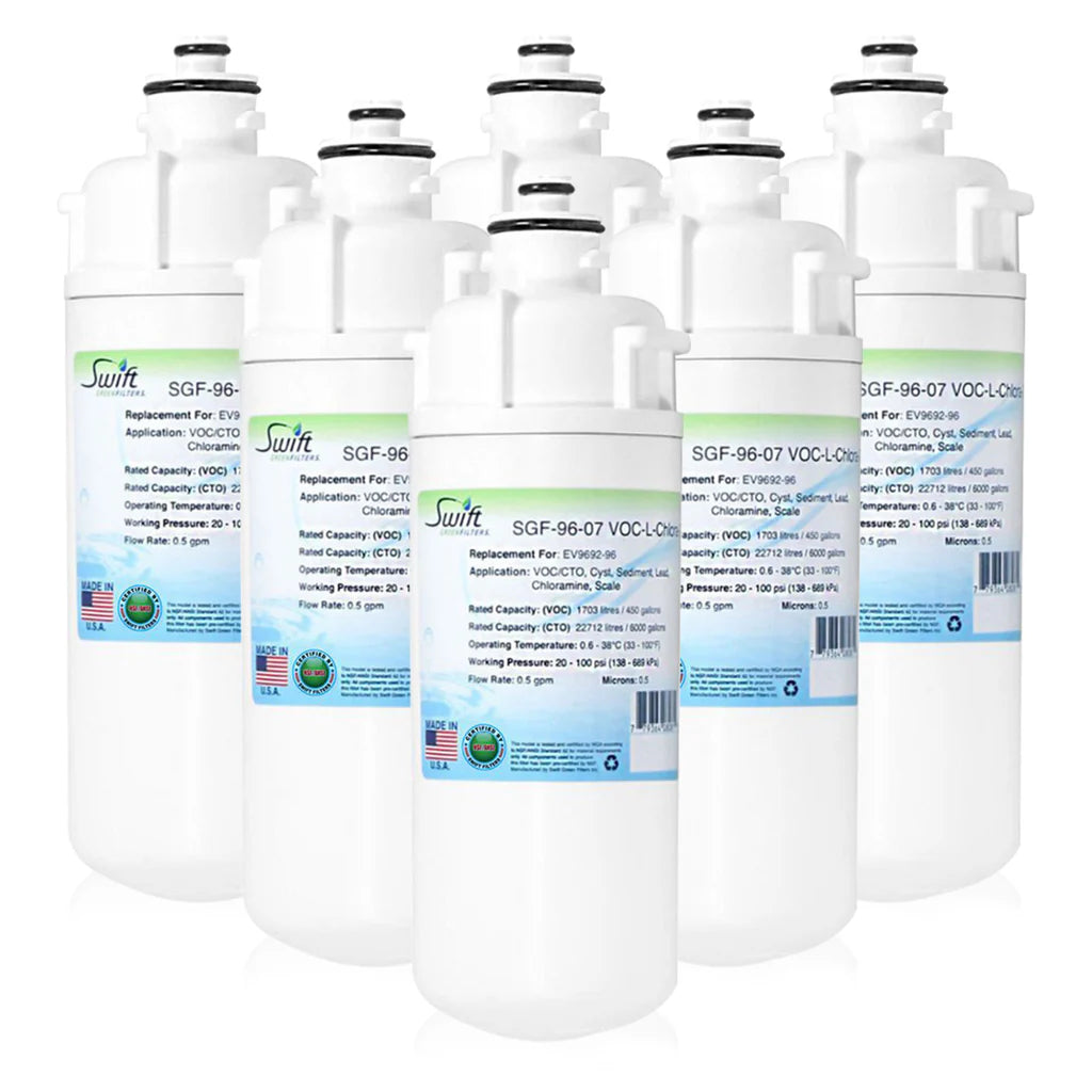 Swift Green Filters SGF-96-07 VOC-L-Chlora-S Compatible Commercial Water Filter for EV9692-96, Made in USA