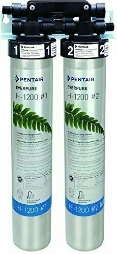 EV9282-00 $800 ( **Get $300 OFF ) w/ FREE SHIP Everpure H-1200 "IN BOX" Filter System