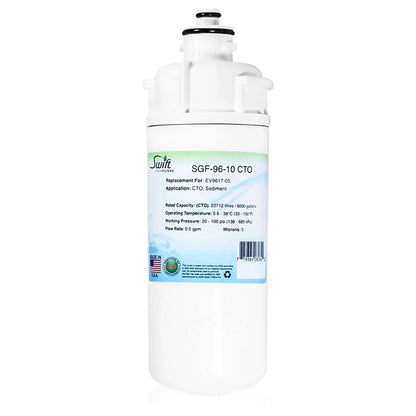 Swift Green Filters SGF-96-10 CTO Compatible Commercial Water Filter for EV9617-05, Made in USA