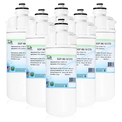 Swift Green Filters SGF-96-10 CTO Compatible Commercial Water Filter for EV9617-05, Made in USA