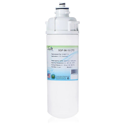 Swift Green Filters SGF-96-15 CTO Compatible Commercial Water Filter for EV9627-15, Made in USA