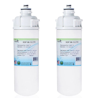 Swift Green Filters SGF-96-15 CTO Compatible Commercial Water Filter for EV9627-15, Made in USA