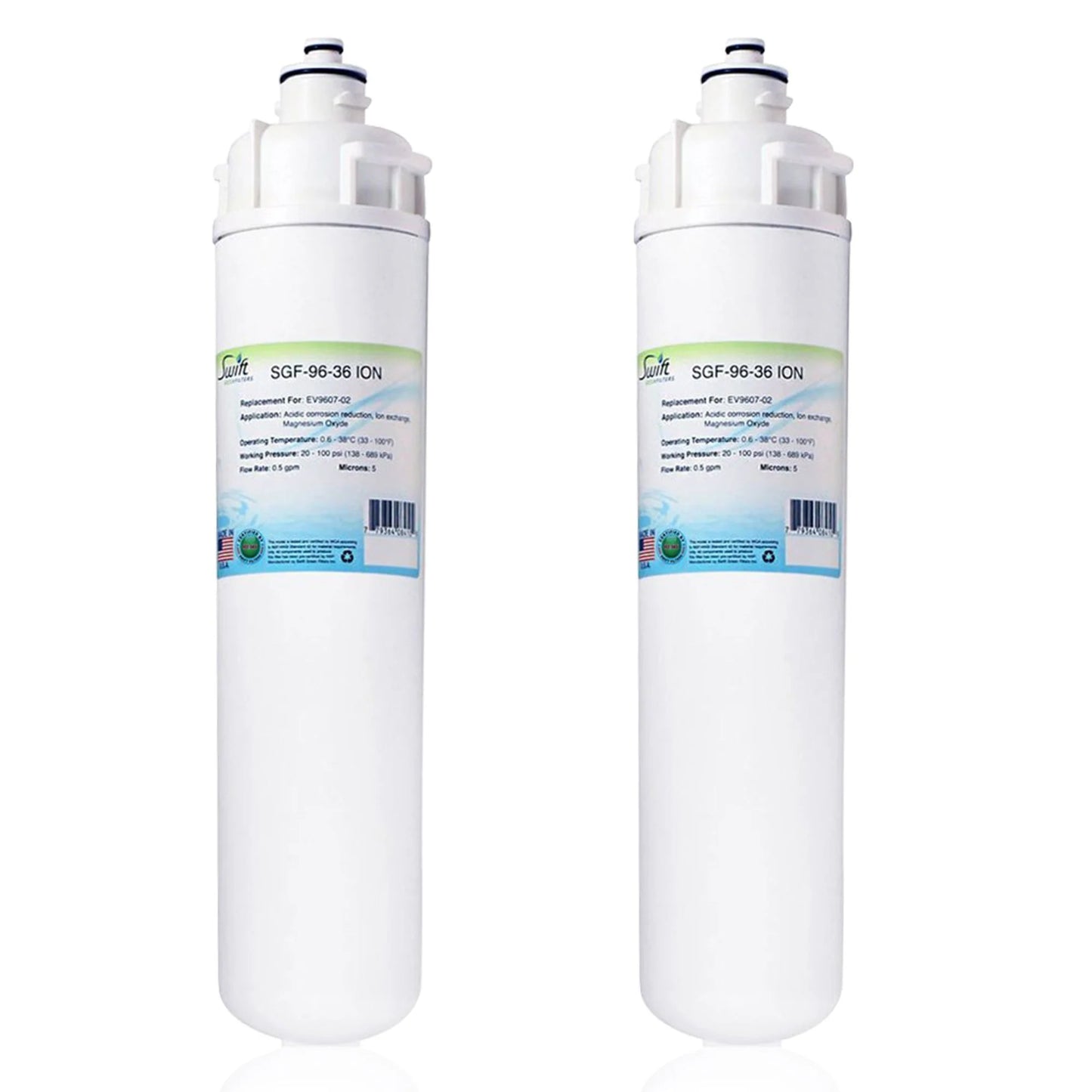 Swift Green Filters SGF-96-36 ION Compatible Commercial Water Filter for EV9607-02, Made in USA