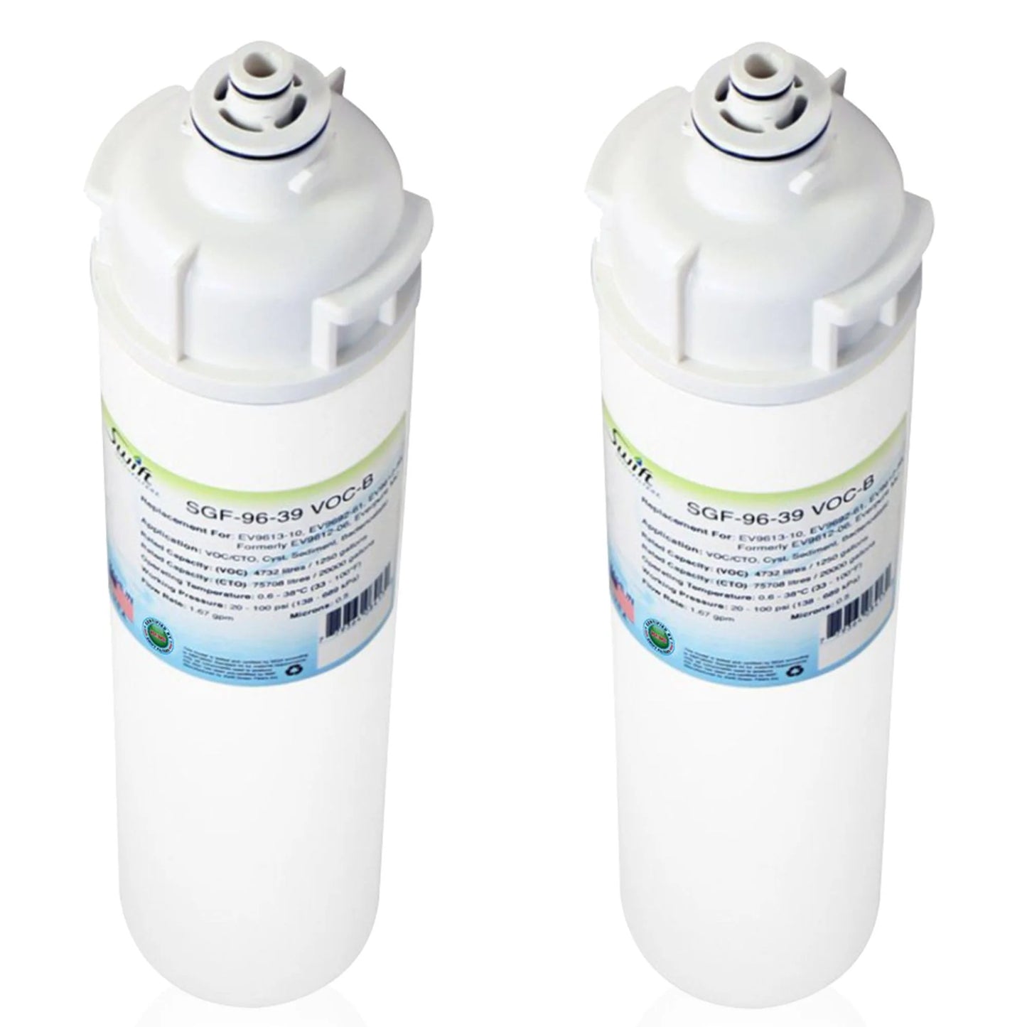 Swift Green Filters SGF-96-39 VOC-B Compatible Commercial Water Filter for EV9613-10, EV9692-61, EV9612-56, EV9612-06,Made in USA
