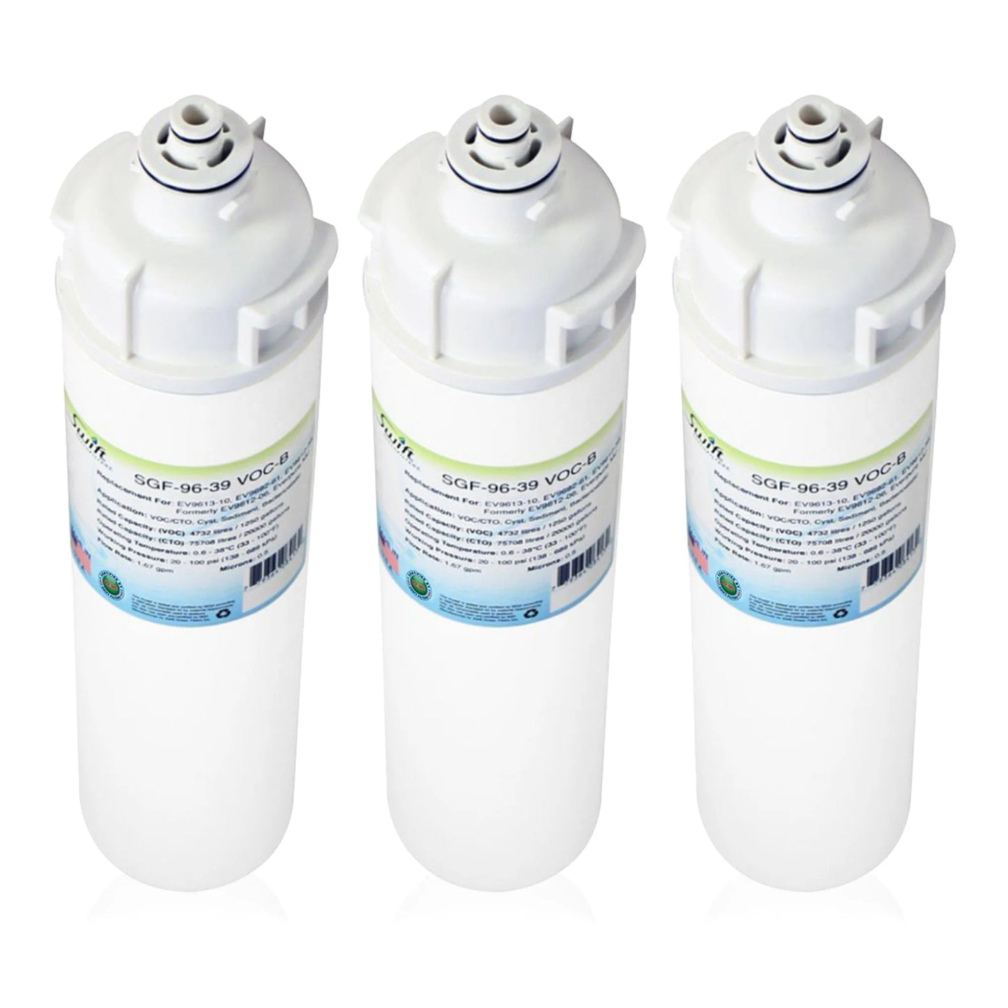Swift Green Filters SGF-96-39 VOC-B Compatible Commercial Water Filter for EV9613-10, EV9692-61, EV9612-56, EV9612-06,Made in USA