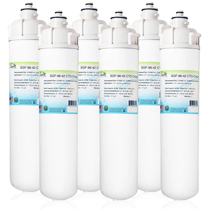 Swift Green Filters SGF-96-42 CTO-Chlora Compatible Commercial Water Filter for EV9607-41, EV9607-46, EV9627-04, Made in USA
