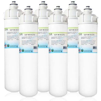 Swift Green Filters SGF-96-43 CTO Compatible Commercial Water Filter for EV9607-56, Made in USA