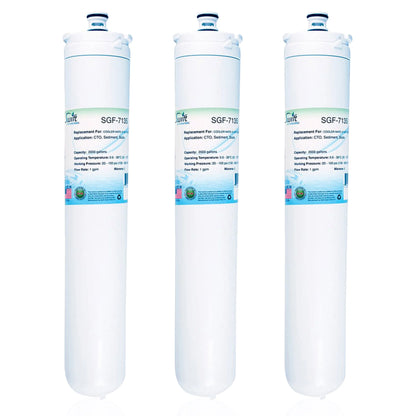 Swift Green Filters SGF-713S Compatible Commercial Water Filter for 47-55713CM, PSQC1 , Made in USA