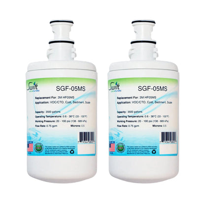 Swift Green Filters SGF-05MS Compatible Commercial Water Filter for 3M HF05MS , Made in USA