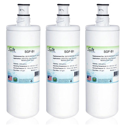 Swift Green Filters SGF-B1 Compatible Commercial Water Filter for 3M/RV MARINE,  B1, 5615409 , Made in USA