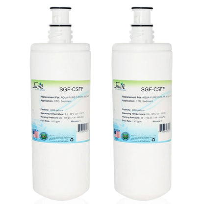 Swift Green Filters SGF-CSFF Compatible Commercial Water Filter for AQUA-PURE C-CS-FF, 56104-27 , Made in USA