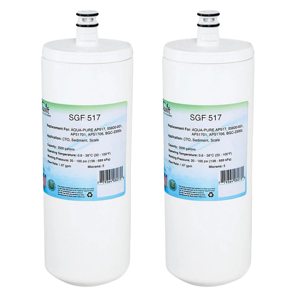 Swift Green Filters SGF-517 Compatible Commercial Water Filter for  CFS 517 , Made in USA