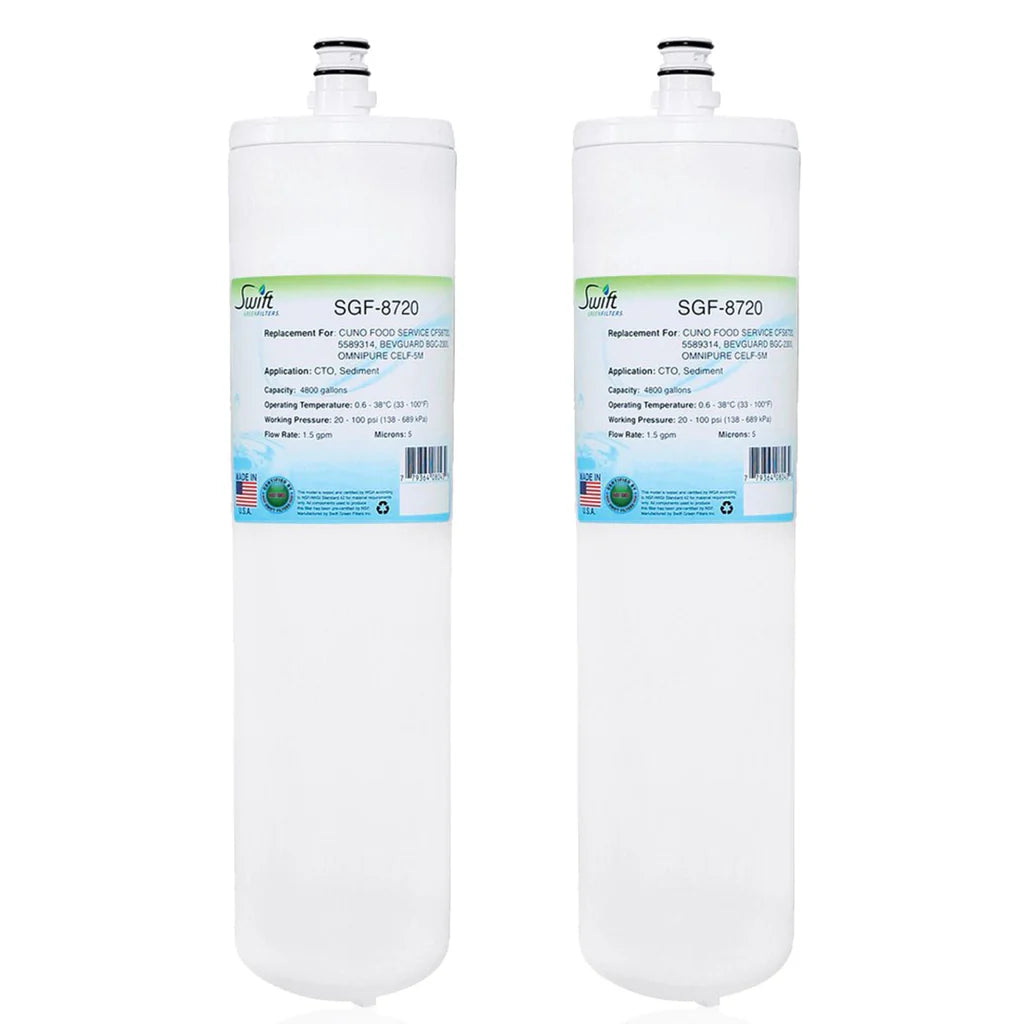 Swift Green Filters SGF-8720 Compatible Commercial Water Filter for CFS8720, 5589314 , Made in USA