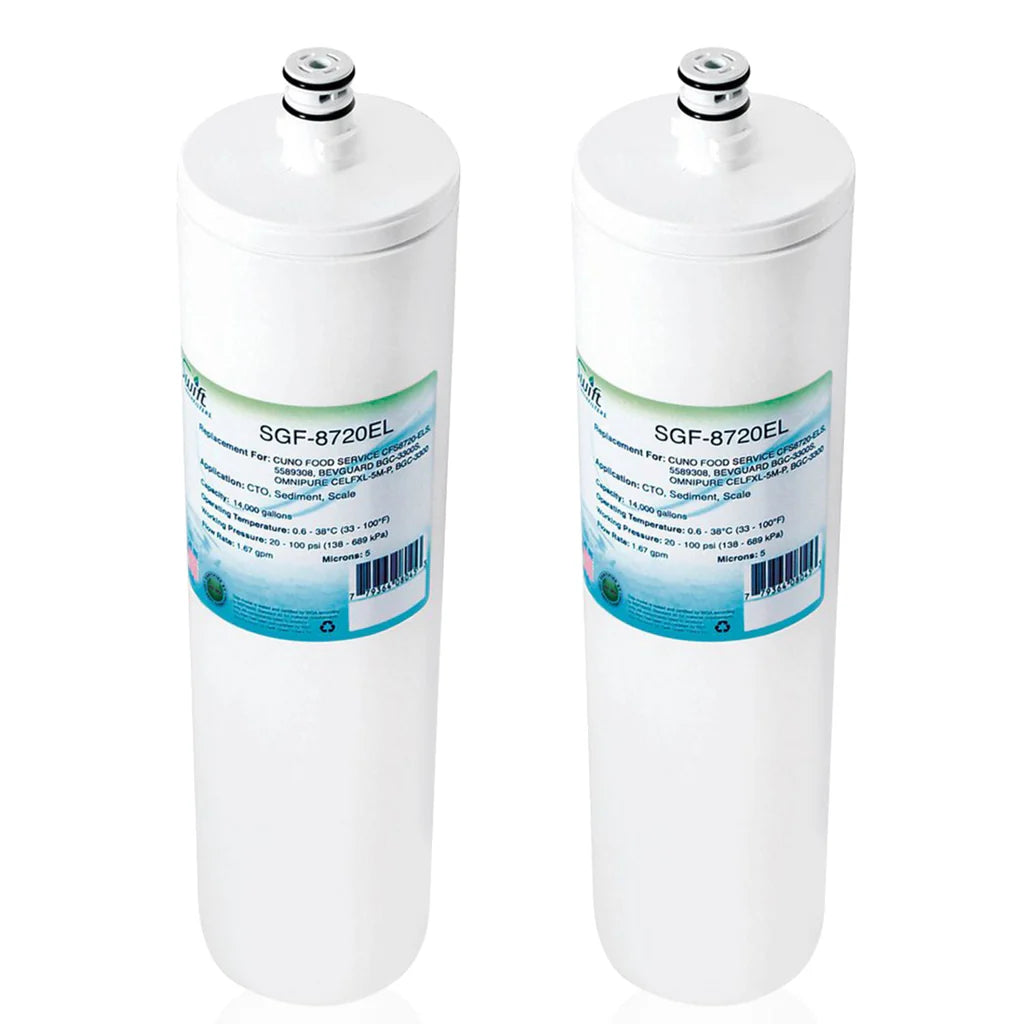 Swift Green Filters SGF-8720EL Compatible Commercial Water Filter for CFS8720-EL, 55893006 , Made in USA
