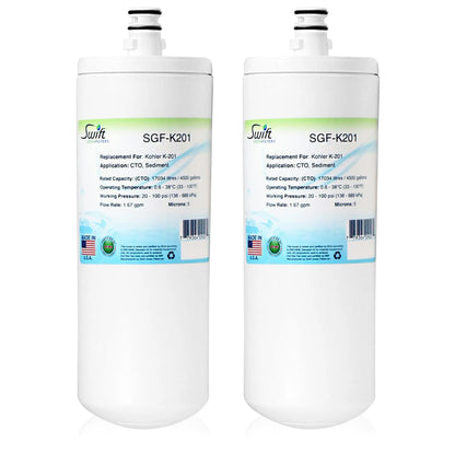 Swift Green Filters SGF-k201 Compatible Commercial Water Filter for k201, Made in USA