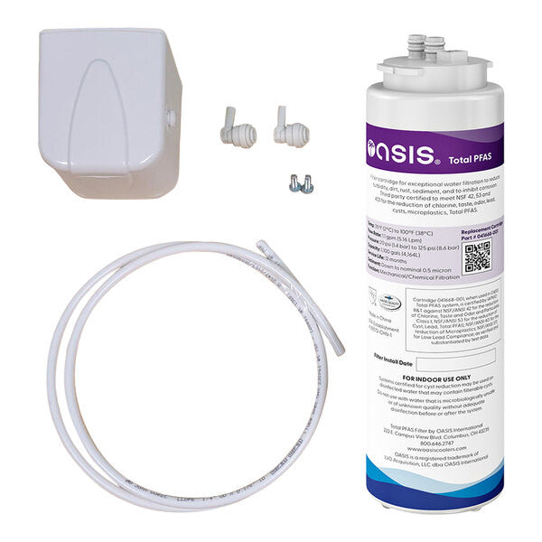 041253-005 Oasis Total PFAS Water Filtration System for VersaFiller, Versacooler II, and RADII Bottle Fillers