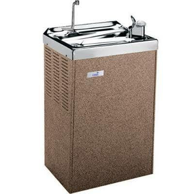 502914 $1568 PLF14MH-SANDSTONE Oasis HOT 'N COLD On-A-Wall Cooler