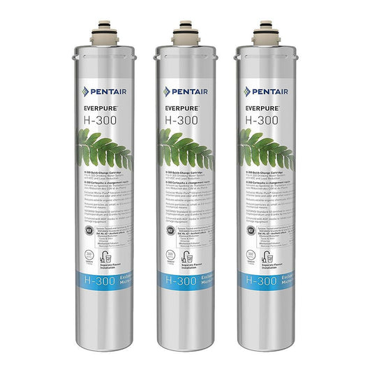 Everpure H-300 (**3 Pack) Undersink Water Filters # EV927072