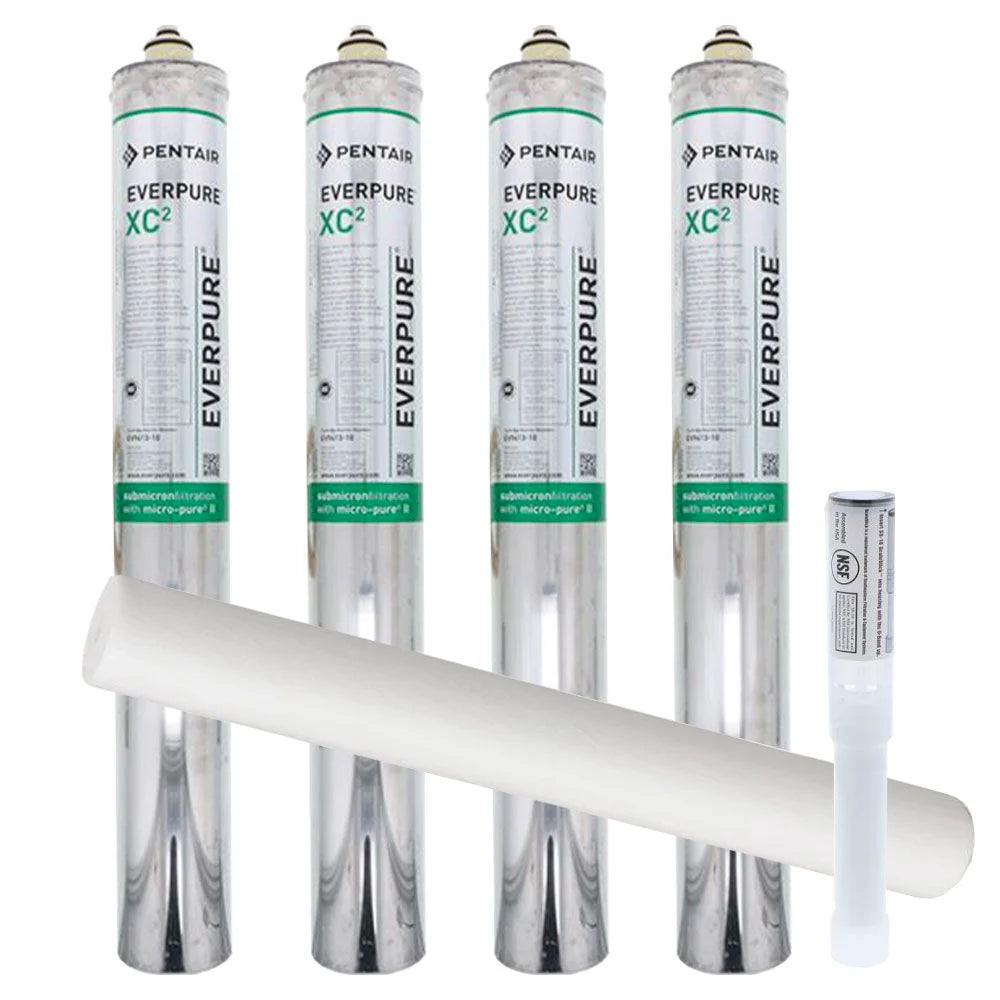 EV9628-29 Pentair Everpure QUAD-XC² Replacement Cart Kit