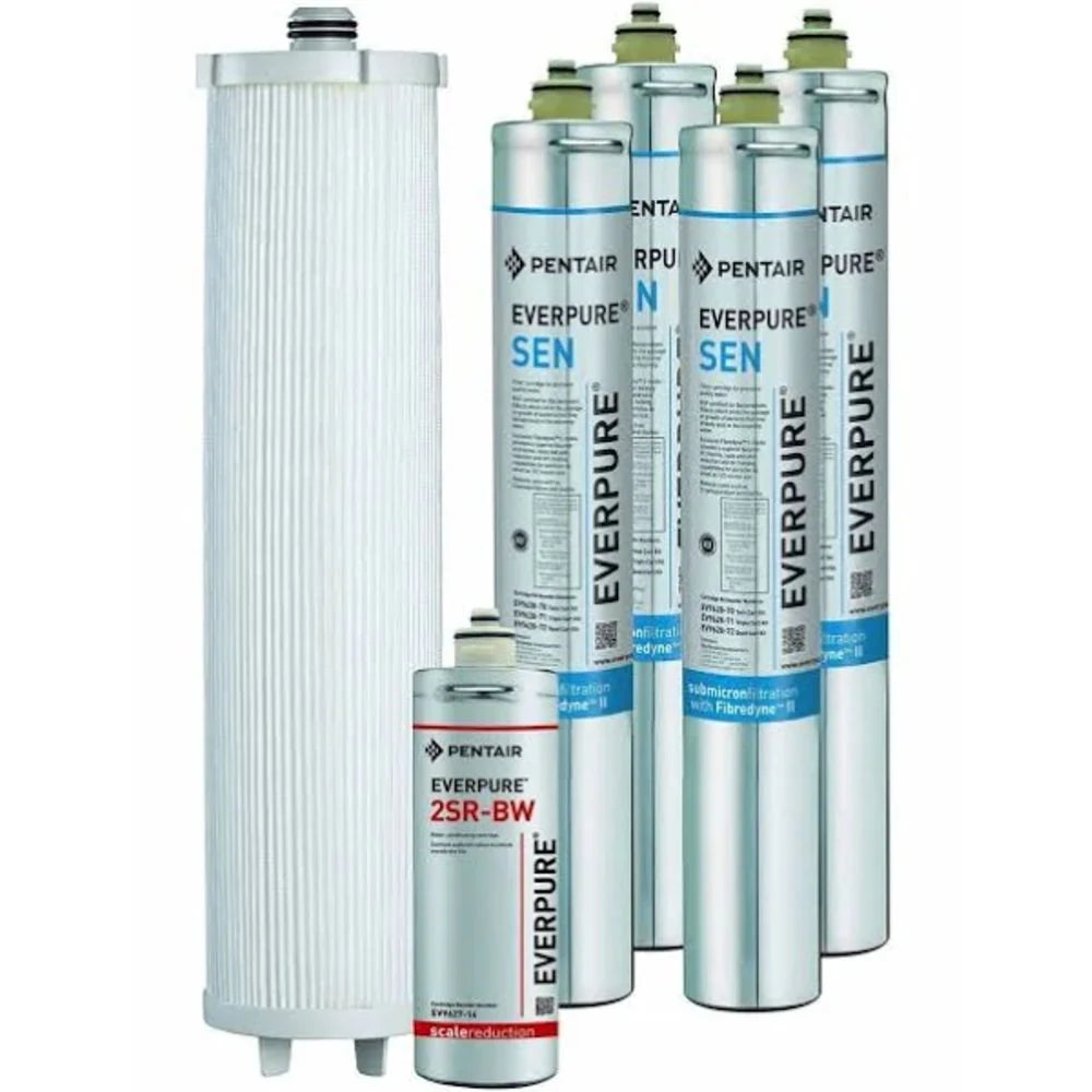 EV9628-72 Endurance High Flow Quad Cart Kit 0.2 Micron 15 GPM