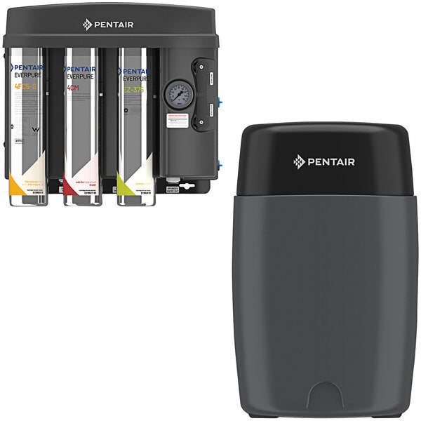 EV9975-68 Everpure EZ-RO 375/30ATM RO System w/ Black Atmospheric 30 Gallon Tank - 375 GPD