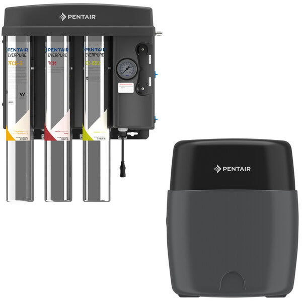 EV9975-76 Everpure EZ-RO 650/16ATM Blended RO System w/ Black Atmospheric 16 Gallon Tank - 650 GPD