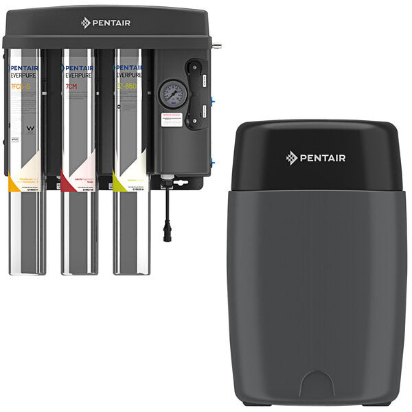 EV9975-77 Everpure EZ-RO 650/30ATM Blended RO System w/ Black Atmospheric 30 Gallon Tank - 650 GPD