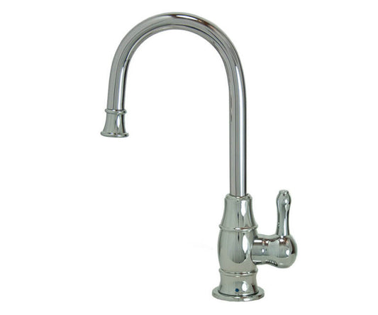 MT1853-NL Mountain COLD Faucet w/ Traditional Curved Body & Curved Handle (**Color Options Available)