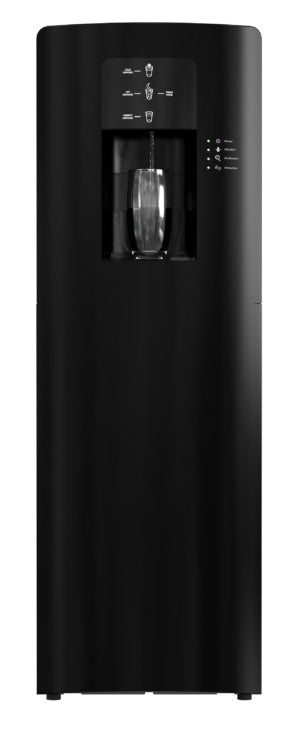 Purlogix # WL3 Tower Cold & Hot w/ In Tank UV Inline Water Dispenser - Black