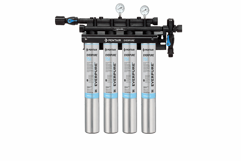 EV9324-76 $901 Pentair Everpure Insurice Quad 7SI Filtration System