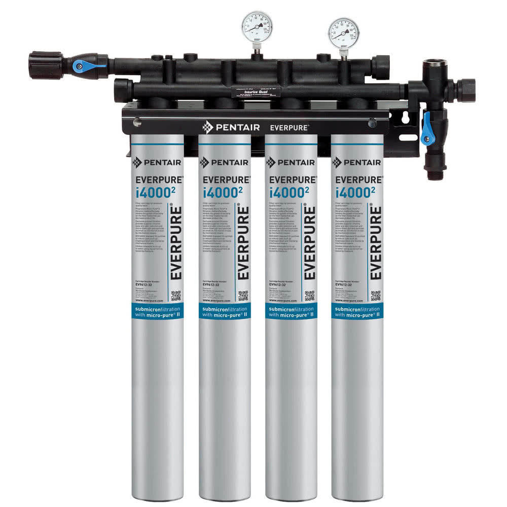 EV9325-04 $1237 Insurice Quad-i4000(2) Water Filter System