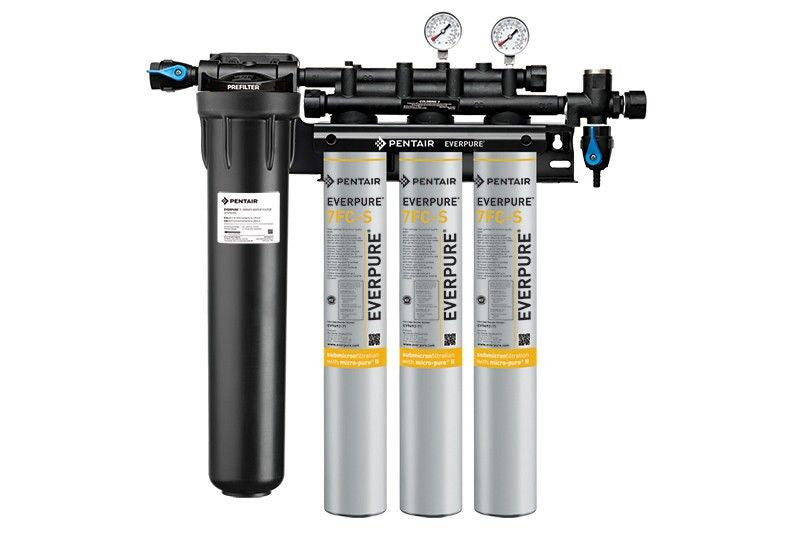 EV9327-73 $1337 Pentair Everpure Insurice Triple 7FC-S Filtration System