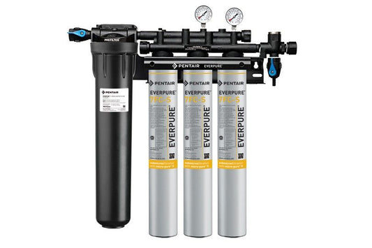EV9327-73 $1337 Pentair Everpure Insurice Triple 7FC-S Filtration System
