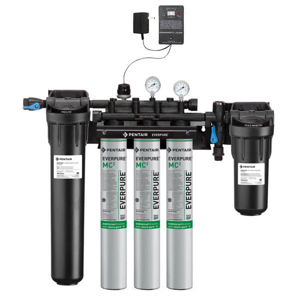 EV9328-05 $1370 Everpure High Flow CSR Triple-MC² Water Filtration System