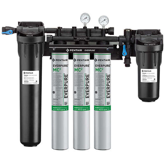 EV9328-06 $1169 Everpure High Flow CSR Triple-MC² Water Filtration System