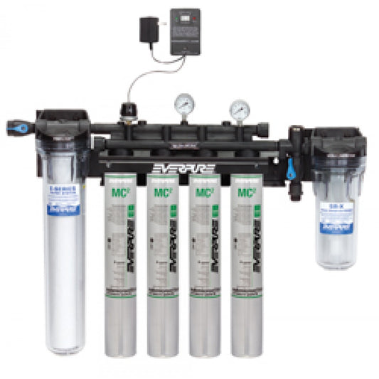 EV9347-11 $1815 Everpure High Flow CSR Quad-MC(2) Filtration System w/ LPA